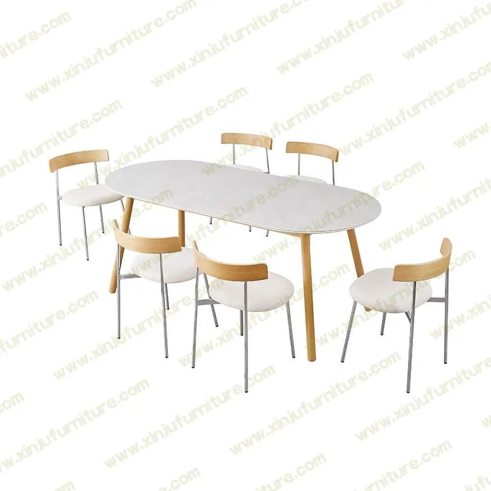 Sintered stone with MDF Dining Table