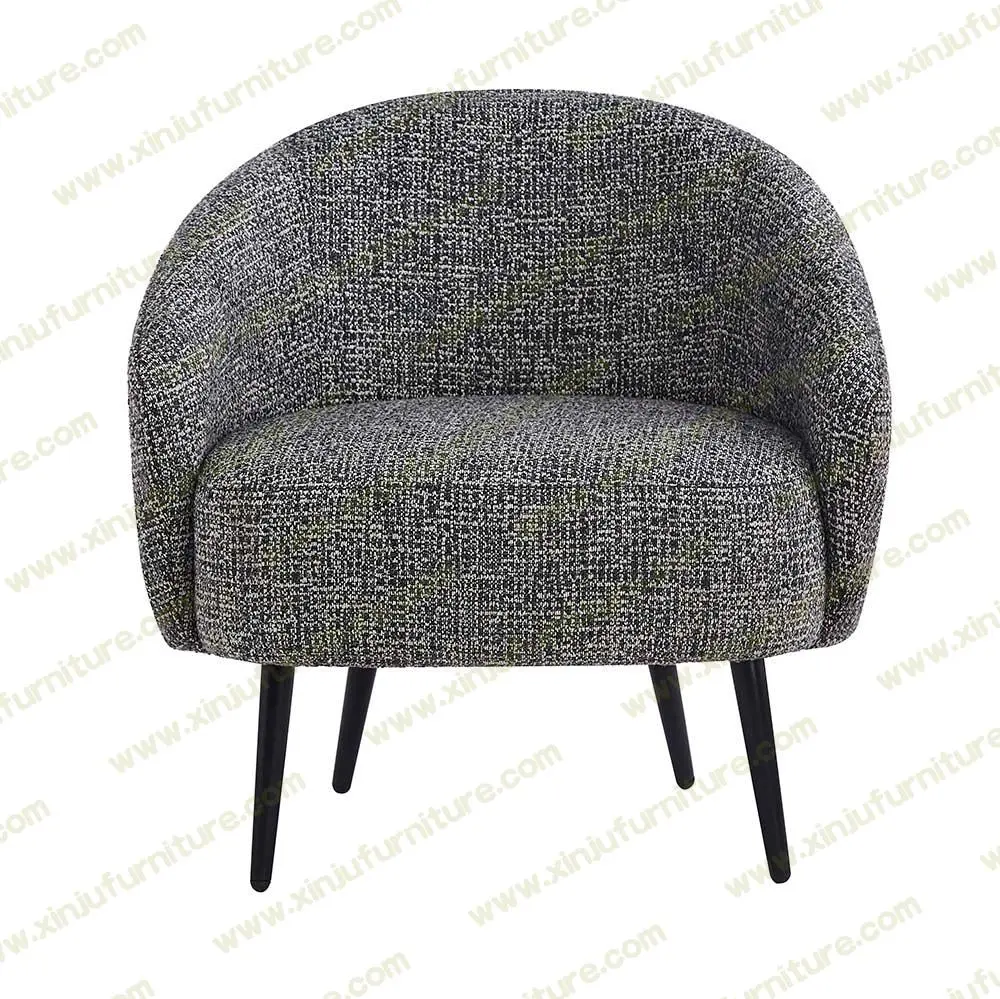 Living room Single fabric lounger sofa chair